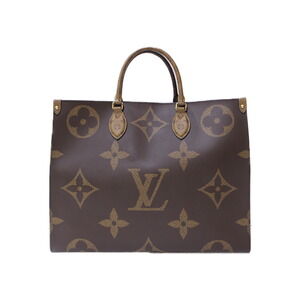 LOUIS VUITTON On the Go Giant Monogram Reverse Tote Bag